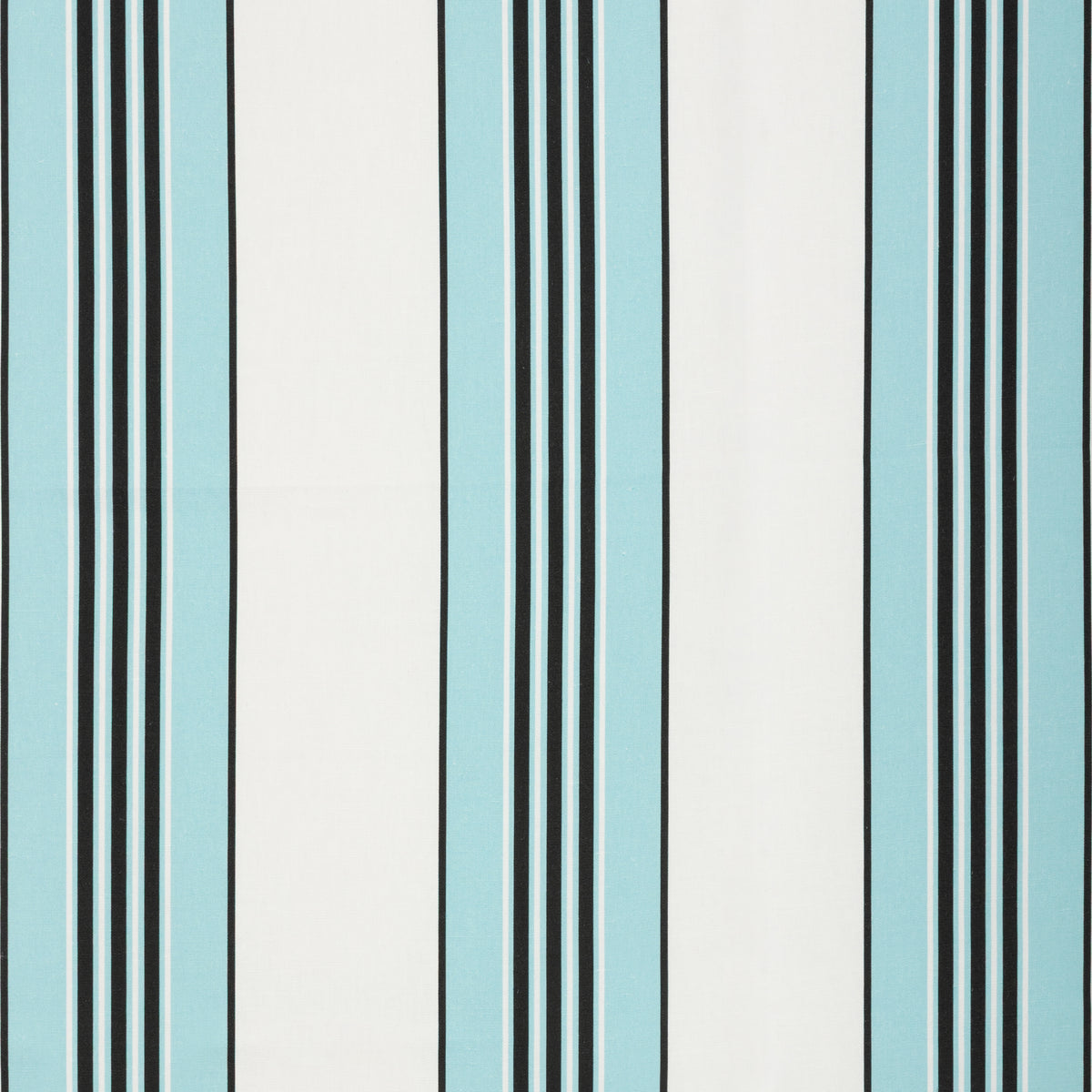 Rayure Marcellin fabric in Aqua color - pattern number 8025113.113.0 - by Brunschwig & Fils in the Madeleine Castaing III collection