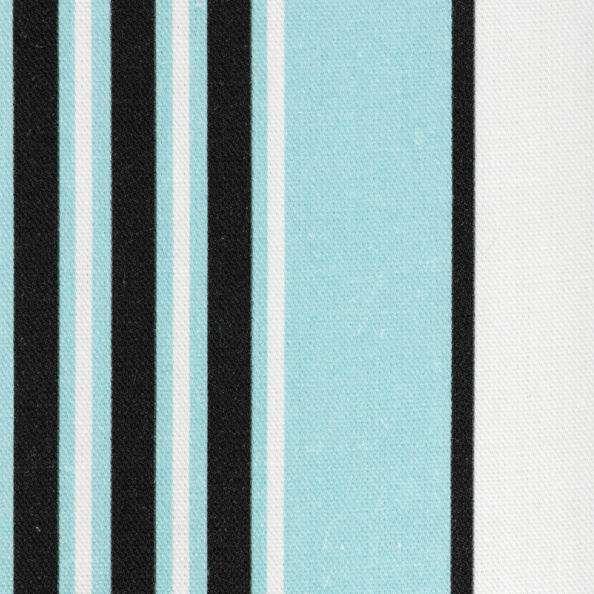 Rayure Marcellin fabric in Aqua color - pattern number 8025113.113.0 - by Brunschwig & Fils in the Madeleine Castaing III collection