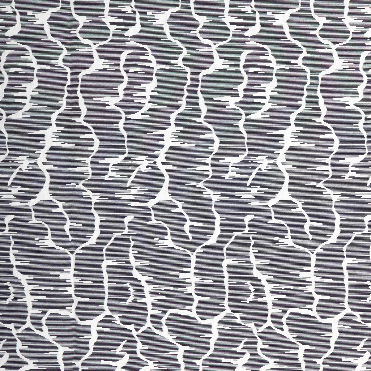 Leves fabric in Noir color - pattern number 8025114.8.0 - by Brunschwig & Fils in the Madeleine Castaing III collection
