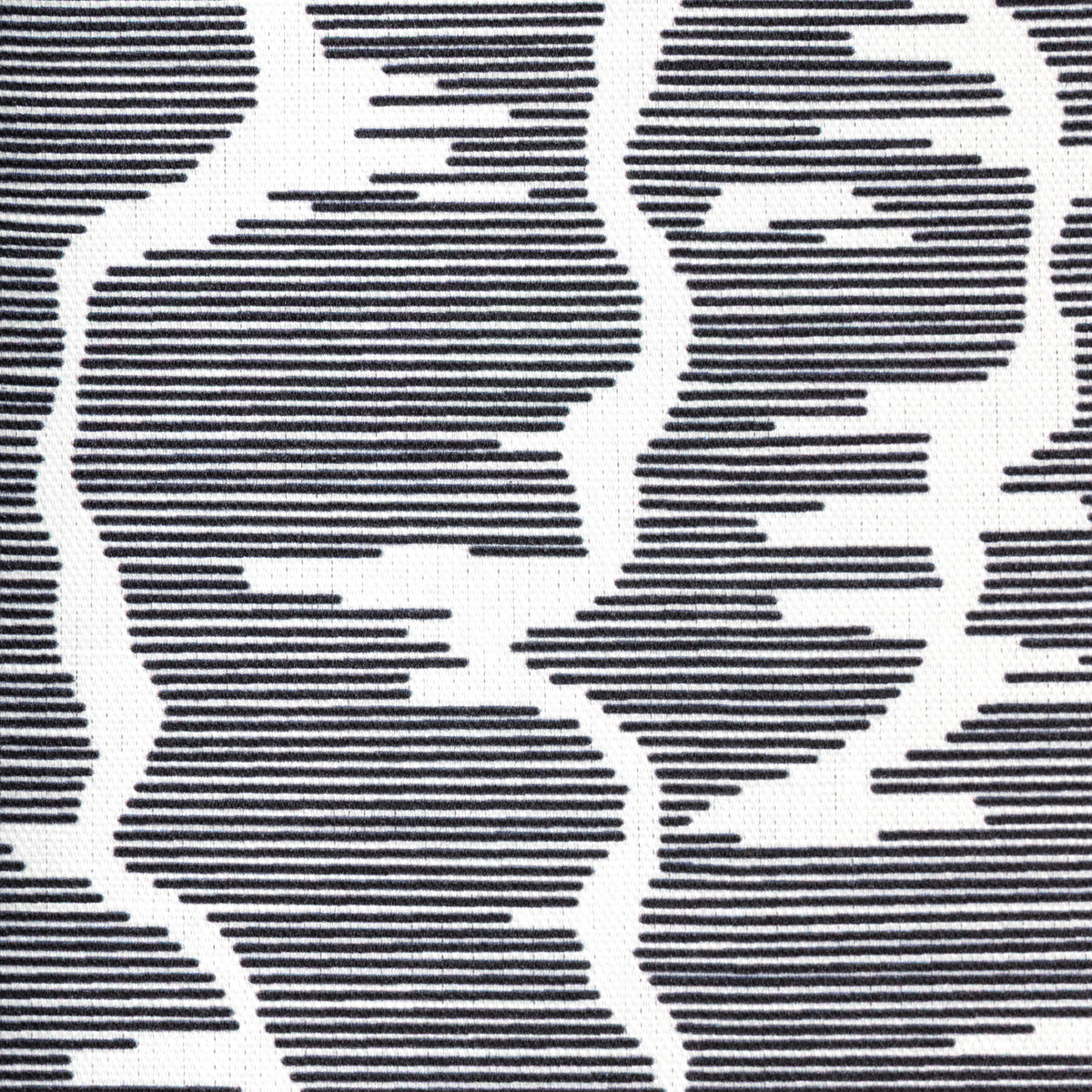 Leves fabric in Noir color - pattern number 8025114.8.0 - by Brunschwig & Fils in the Madeleine Castaing III collection