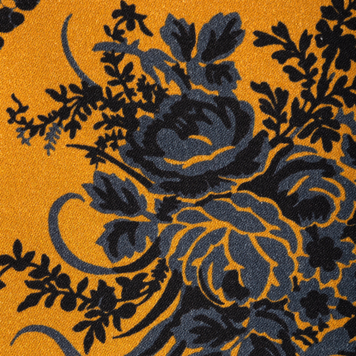 Coppelia Satin fabric in Cognac color - pattern number 8025115.6.0 - by Brunschwig & Fils in the Madeleine Castaing III collection
