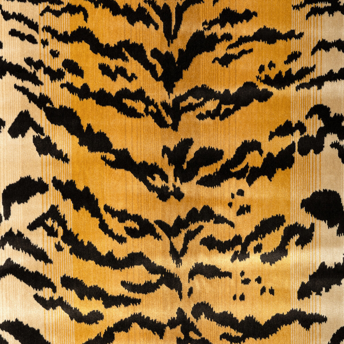 New Tiger Velvet fabric in natural color - pattern number 8025137.648.0 - by Brunschwig & Fils in the Grand Voyage collection