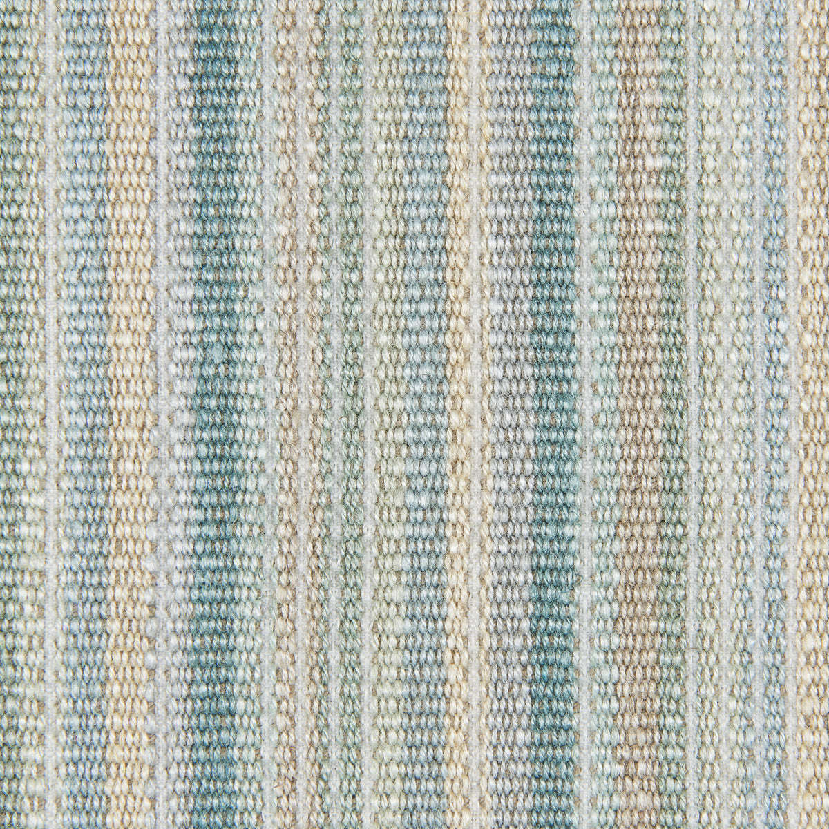 Cantal Stripe fabric in Aqua color - pattern number 8026101.13.0 - by Brunschwig & Fils in the Cantal Weaves collection