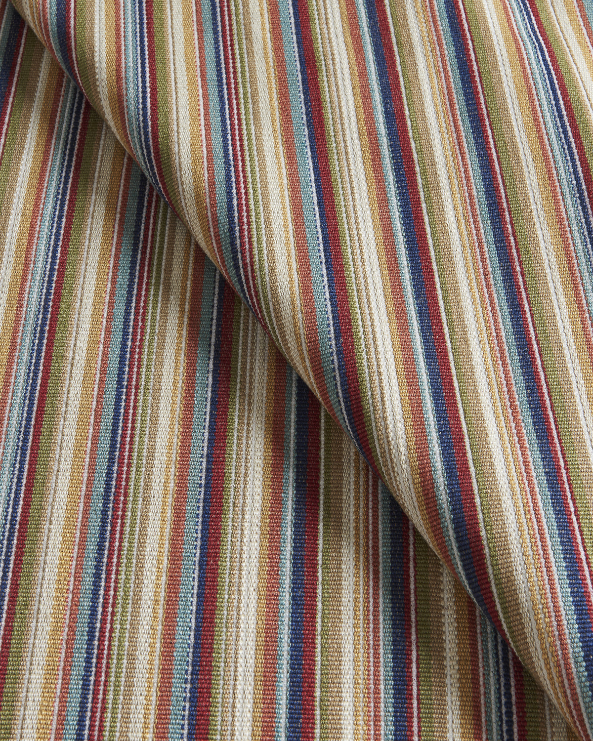 Cantal Stripe fabric in Primary color - pattern number 8026101.195.0 - by Brunschwig & Fils in the Cantal Weaves collection