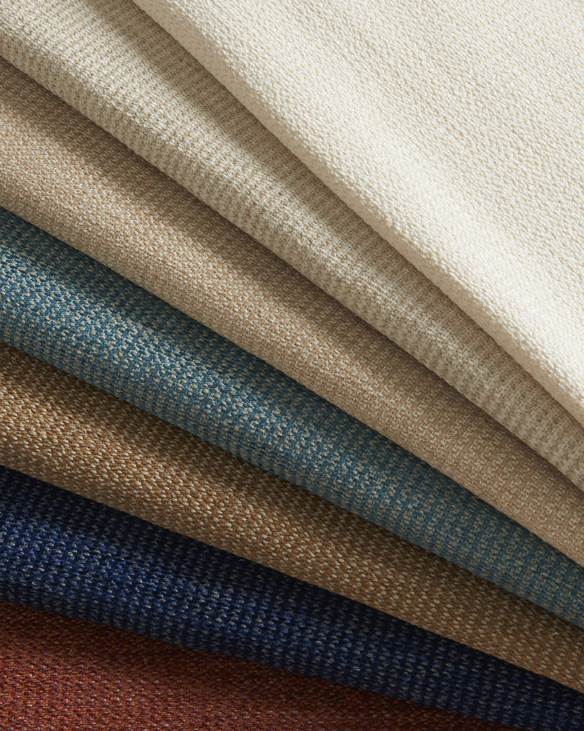 Lezay Texture fabric in Terracotta color - pattern number 8026114.24.0 - by Brunschwig & Fils in the Chambery Textures V collection