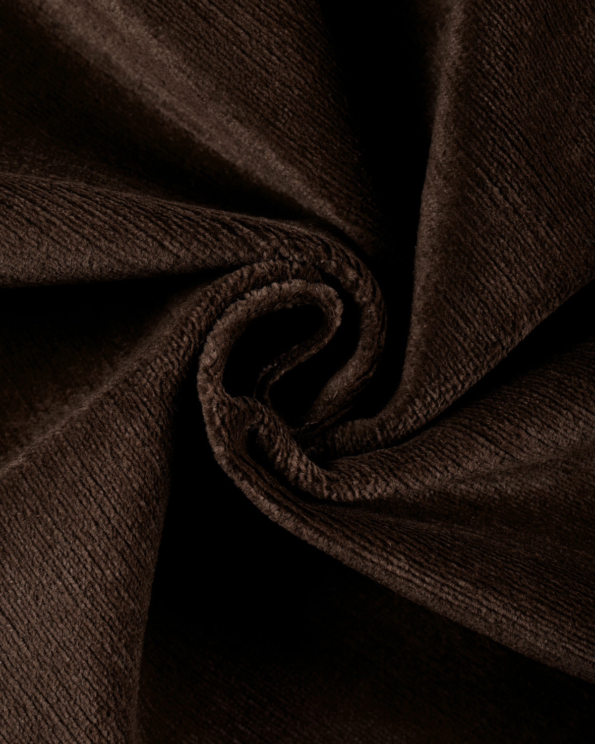 Cluny Velvet Linen fabric in Espresso color - pattern number 8026138.66.0 - by Brunschwig & Fils in the Cluny Linen Velvet collection