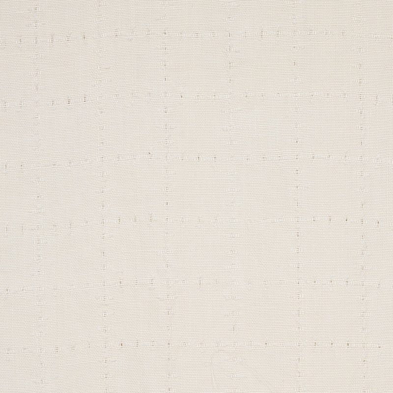 Elin Check fabric in ivory color - pattern number 80410 - by Schumacher in the New Traditional collection