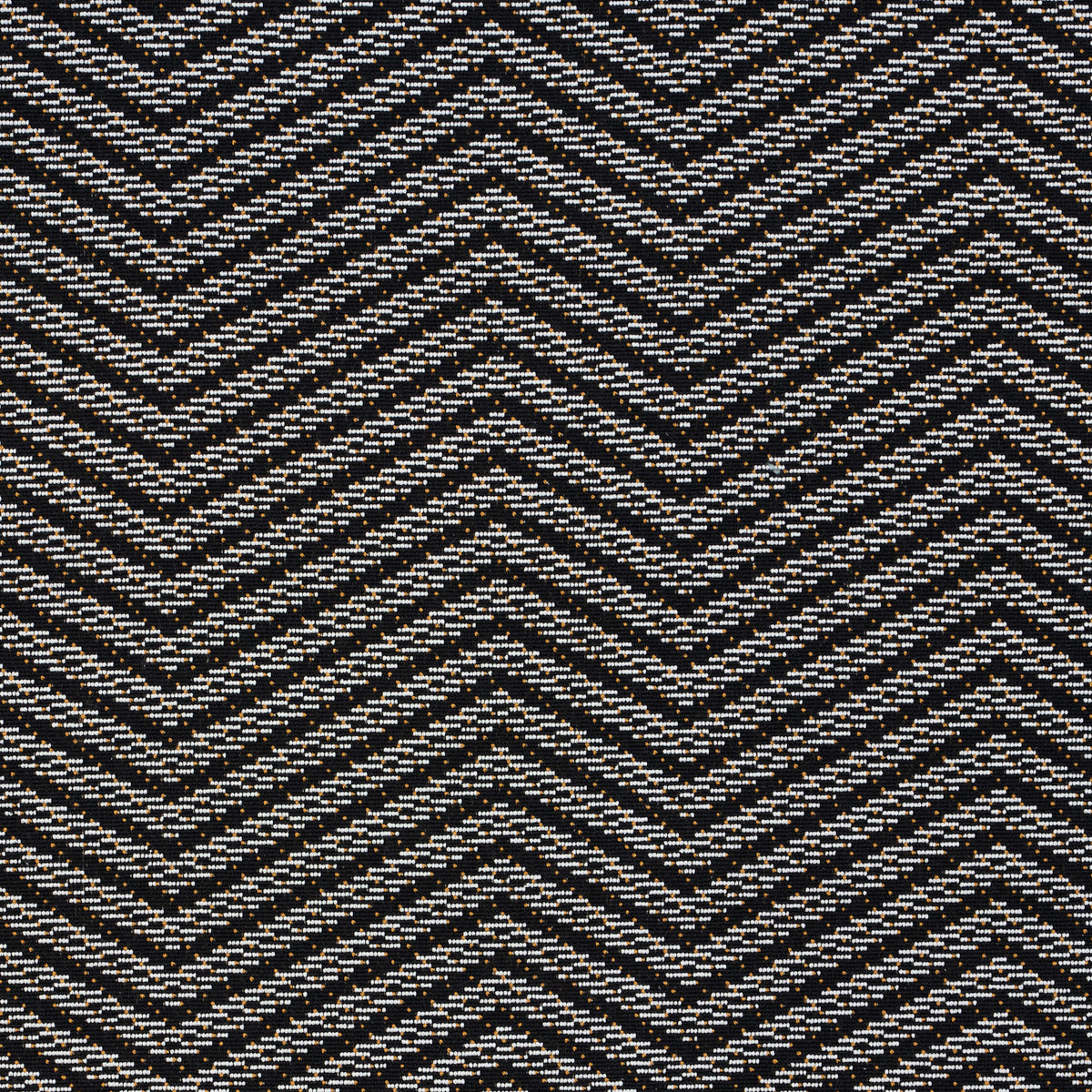 Sparre Epingle fabric in carbon color - pattern number 80982 - by Schumacher in the Stephanie Seal Brown collection