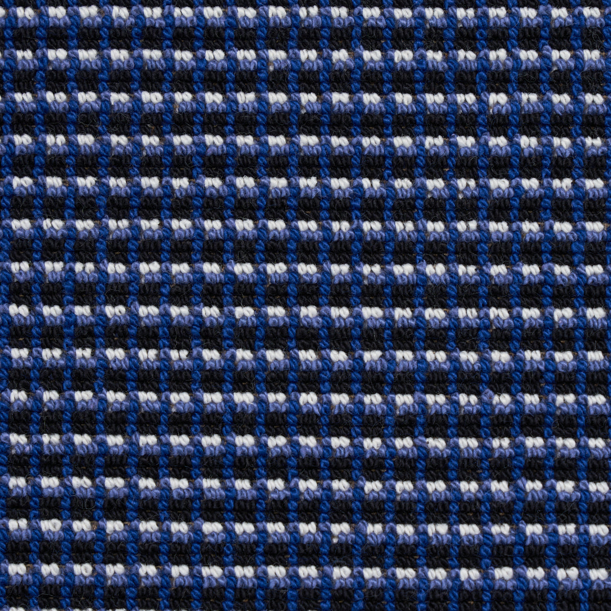 Grunda Epingle fabric in cobalt color - pattern number 81001 - by Schumacher in the Stephanie Seal Brown collection