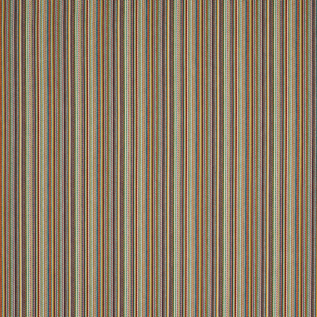 Fino Stripe Indoor Outdoor fabric in multi color - pattern number 81072 - by Schumacher in the Indoor/Outdoor collection