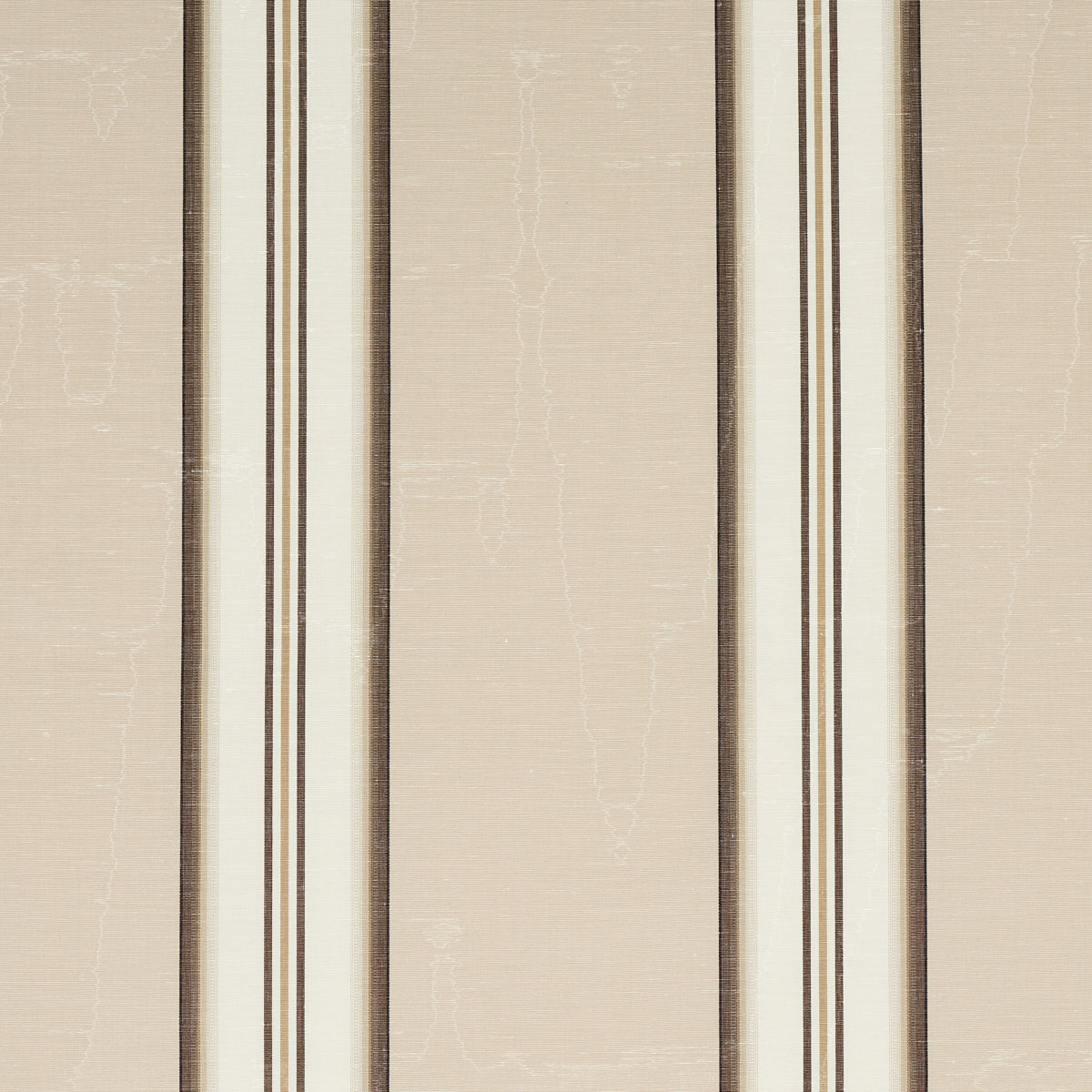Randolph Stripe Moire fabric in shell color - pattern number 81422 - by Schumacher in the Williamsburg collection