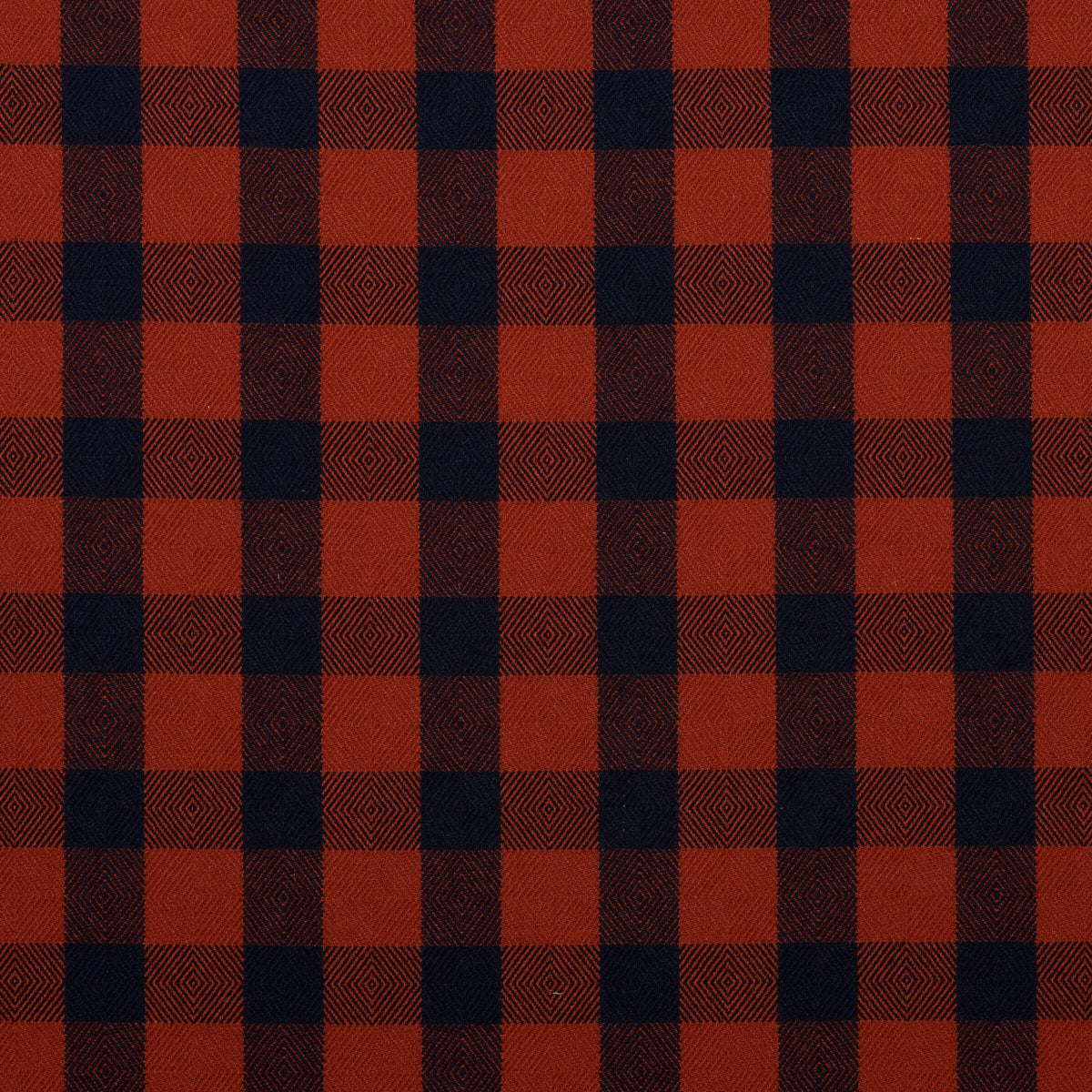 Galt Wool Check fabric in americana color - pattern number 81610 - by Schumacher in the A Country Life collection