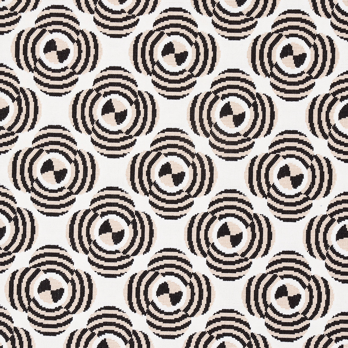 Le Moderne Cut Velvet fabric in neutral color - pattern number 82261 - by Schumacher in the Johnson Hartig collection