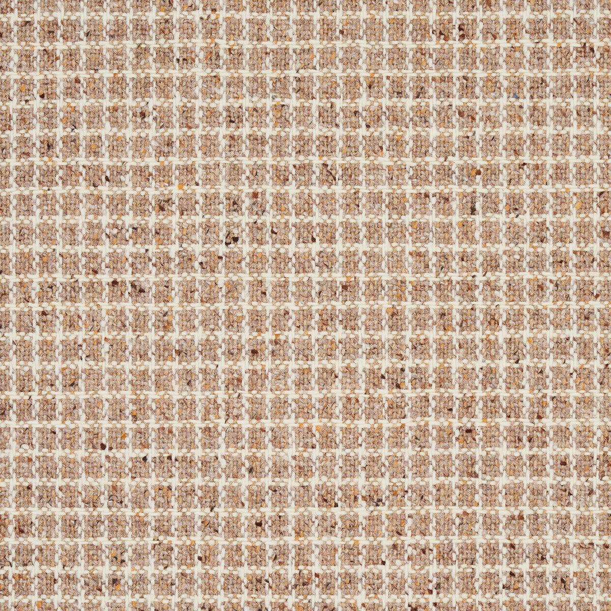 Hudson Wool Check fabric in camel color - pattern number 82351 - by Schumacher in the Patterson Flynn collection