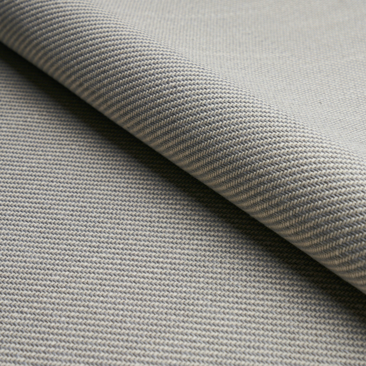 Outdoor Heavyweight Twill fabric in grey color - pattern number 82582 - by Schumacher in the Patterson Flynn collection