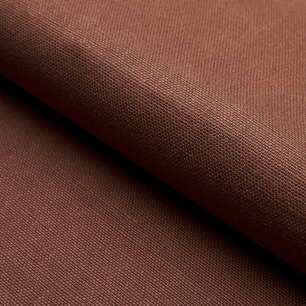 Piet Performance Linen fabric in clay color - pattern number 82593 - by Schumacher in the Perfect Basics: Linen collection