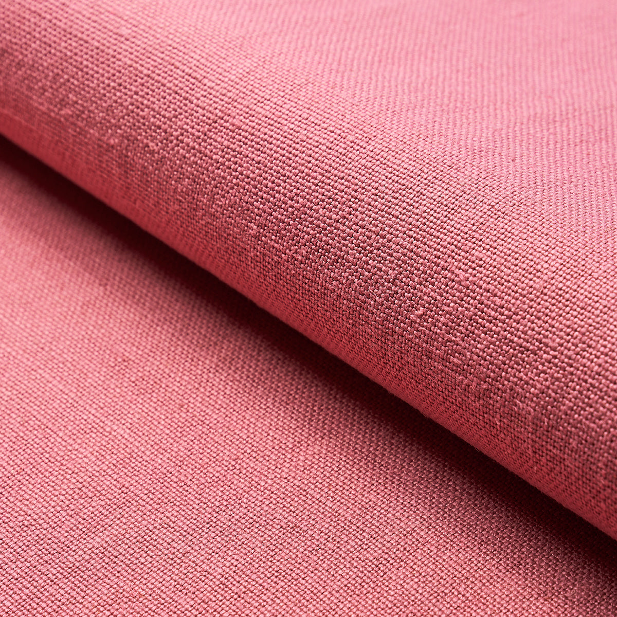 Piet Performance Linen fabric in pink color - pattern number 82609 - by Schumacher in the Perfect Basics: Linen collection