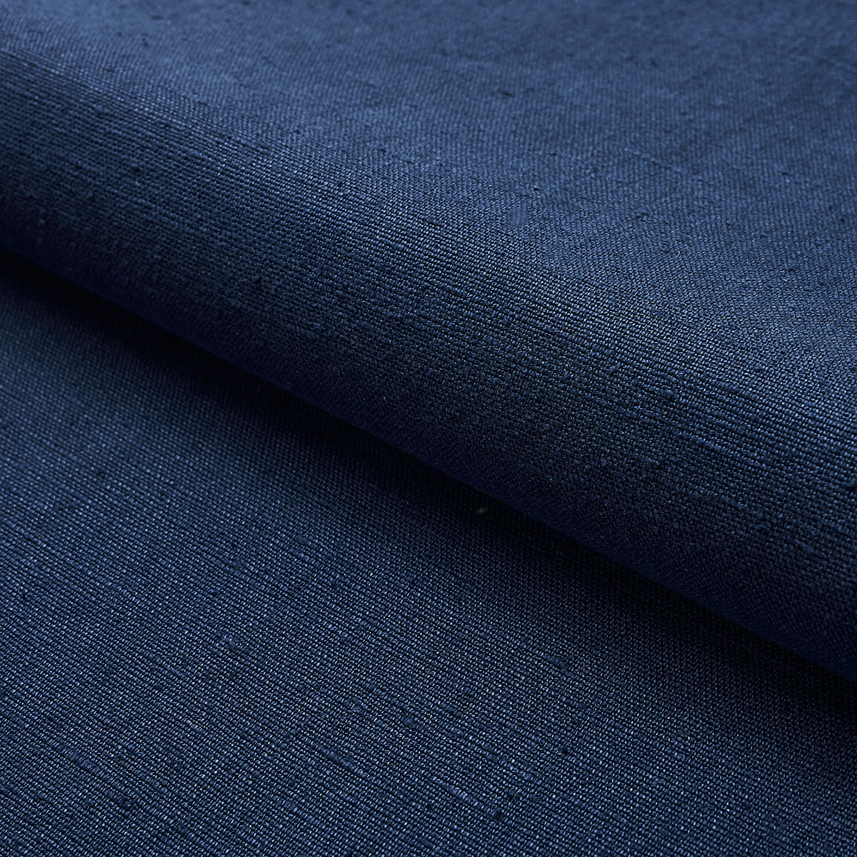 Marco Performance Linen fabric in indigo color - pattern number 82623 - by Schumacher in the Perfect Basics: Linen collection