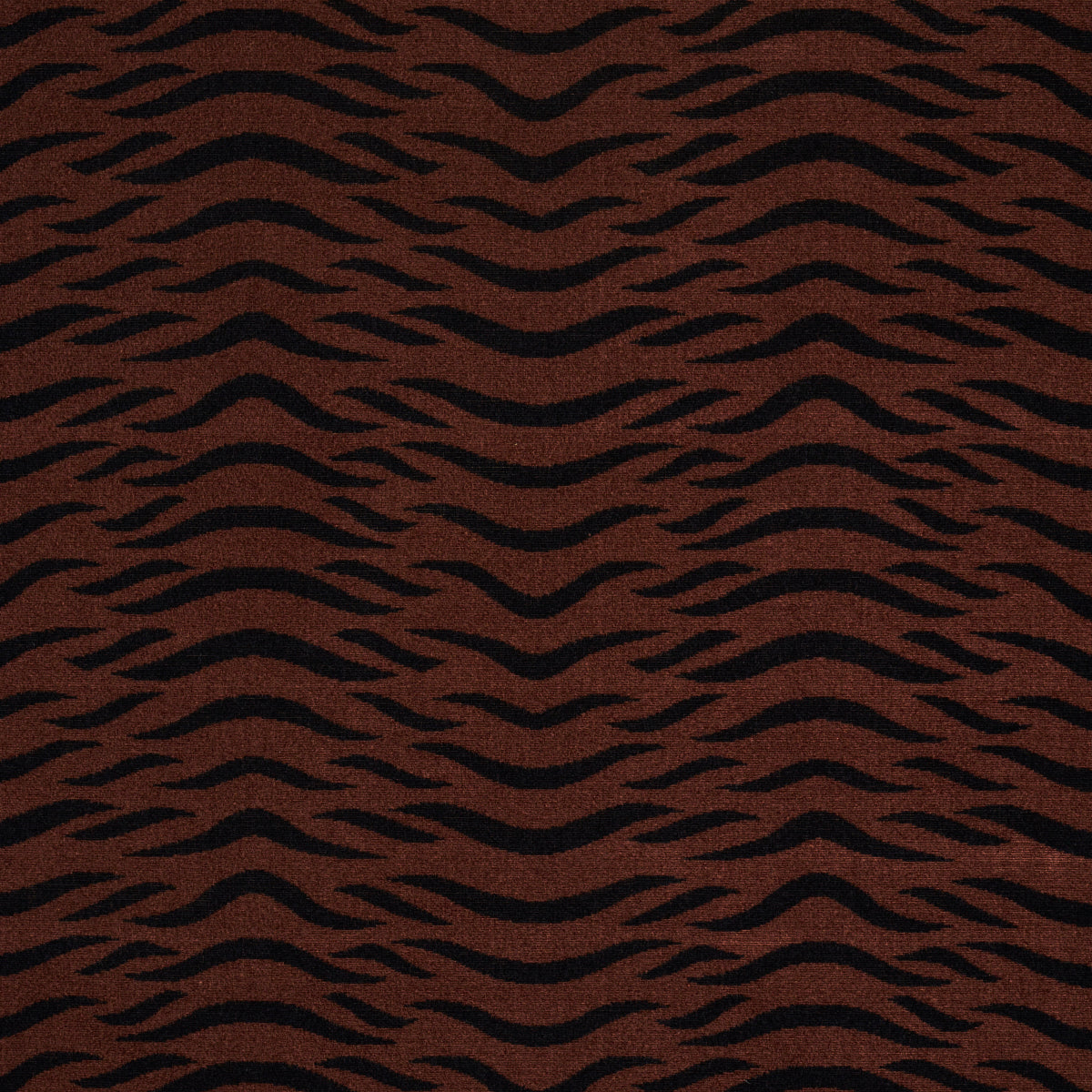 Sabi Tiger Velvet fabric in java color - pattern number 82950 - by Schumacher in the Cut & Patterned Velvets collection