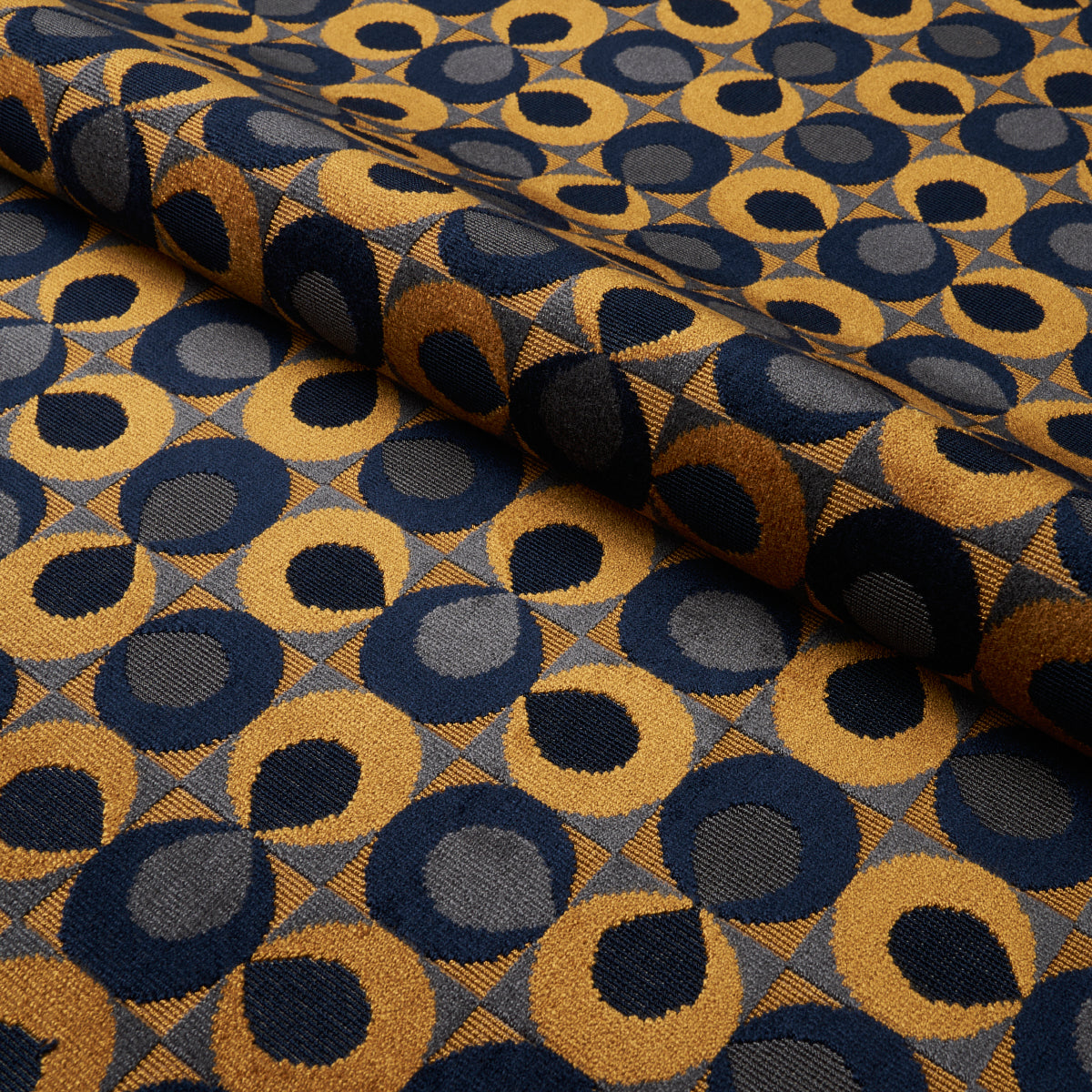 Eclipse Velvet fabric in bronze color - pattern number 82960 - by Schumacher in the Cut & Patterned Velvets collection