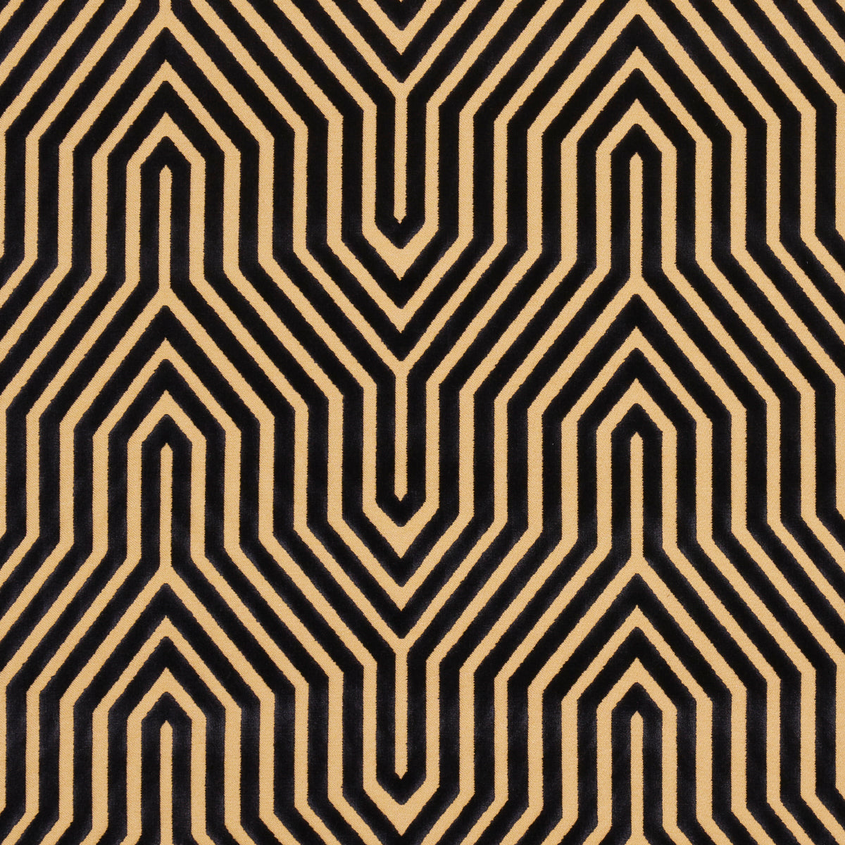 Vanderbilt Velvet fabric in tortoise color - pattern number 83000 - by Schumacher in the Cut & Patterned Velvets collection