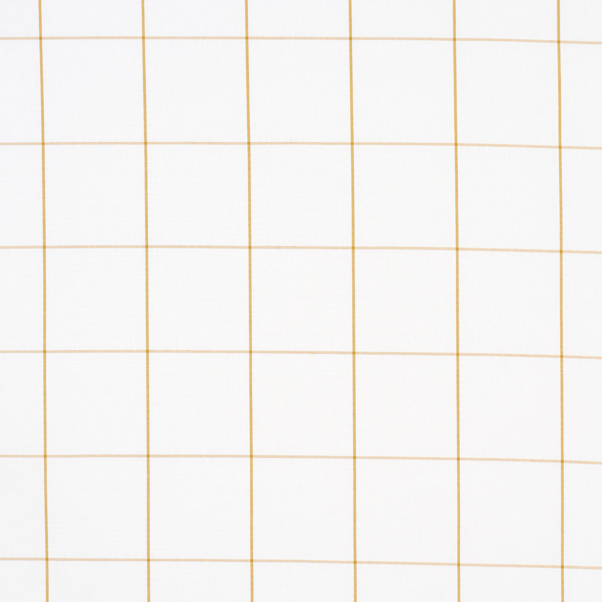 Woodman Check fabric in straw color - pattern number 83032 - by Schumacher in the Veere Grenney collection