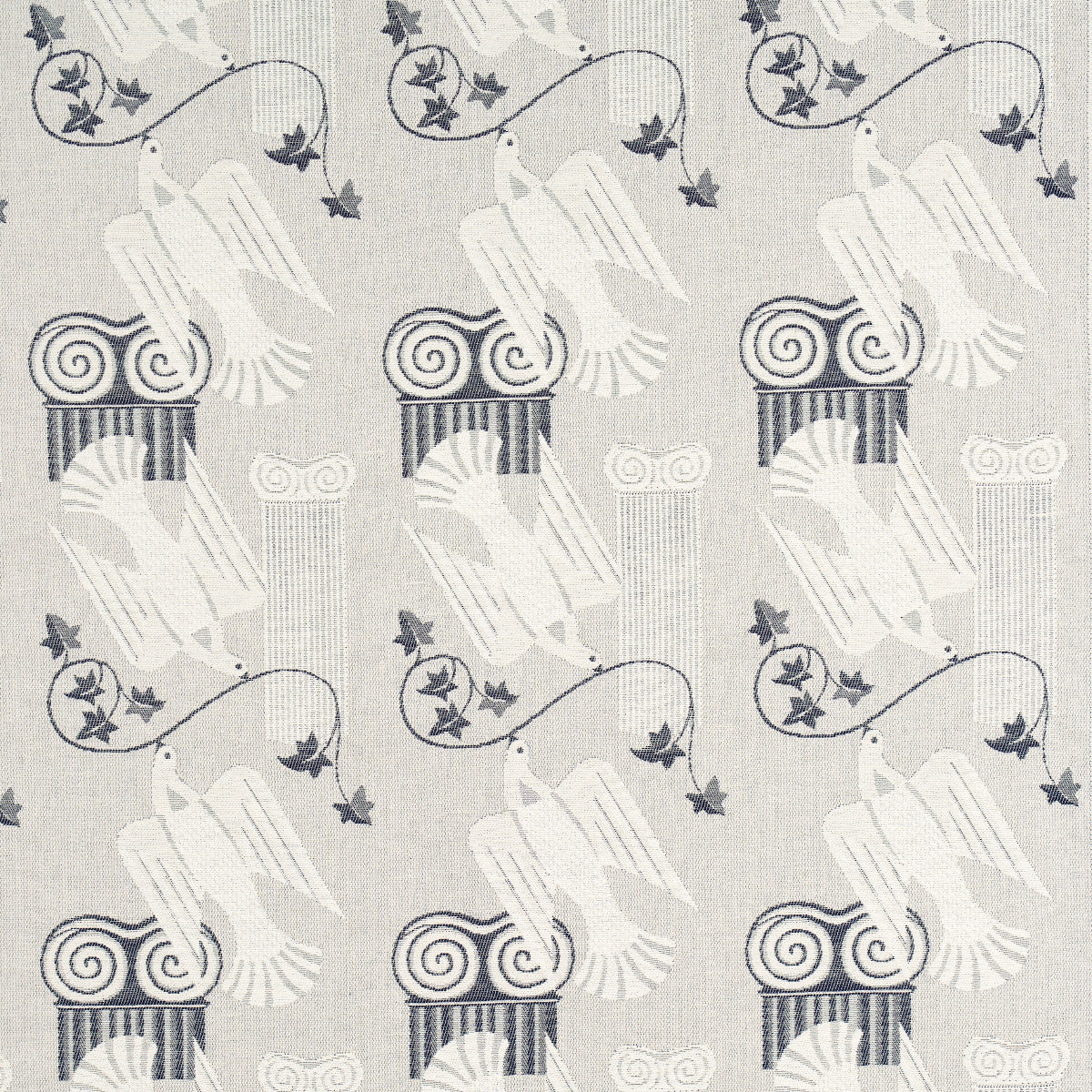Cyprus fabric in limestone color - pattern number 83110 - by Schumacher in the Schumacher Classics collection