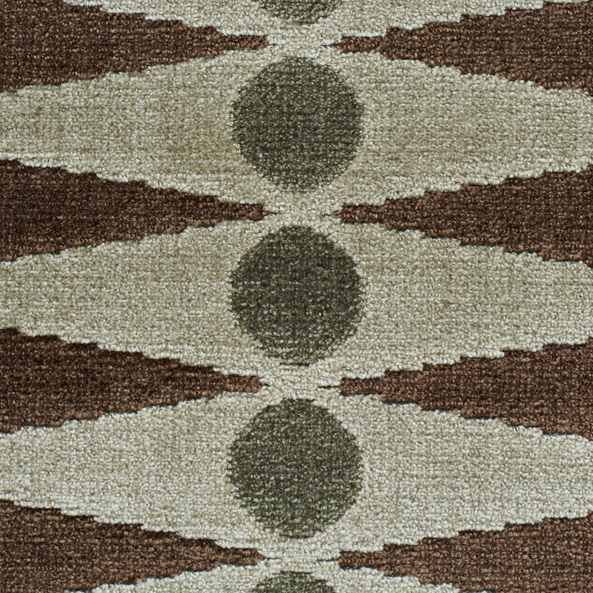 Backgammon Cut Velvet fabric in verdure color - pattern number 83204 - by Schumacher in the Atelier Paris collection