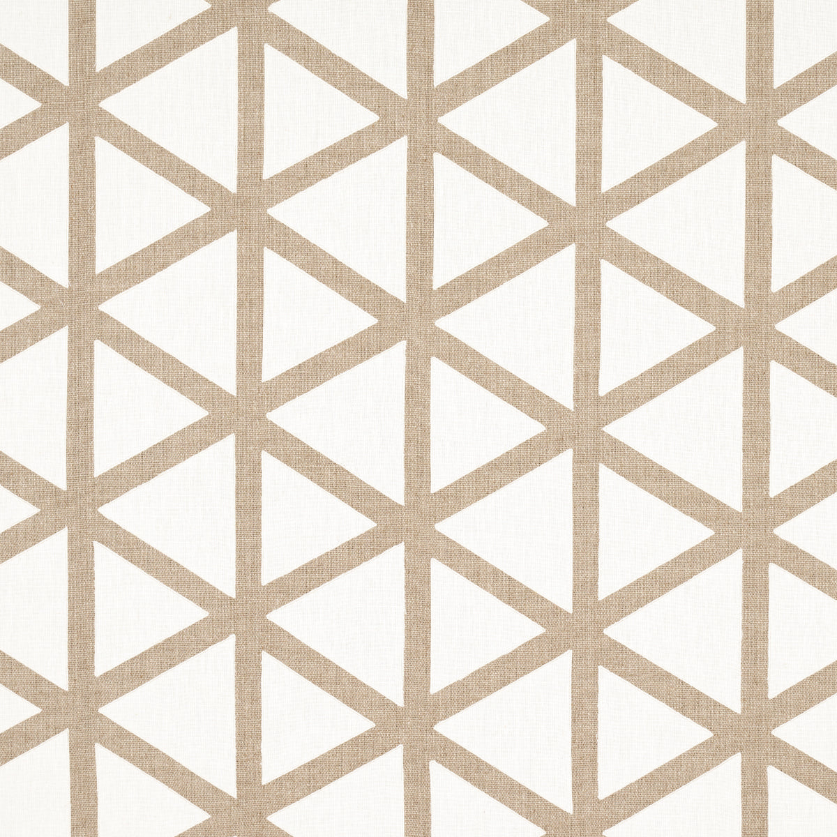 Tipton Applique fabric in flax color - pattern number 83460 - by Schumacher in the Earth And Sky collection