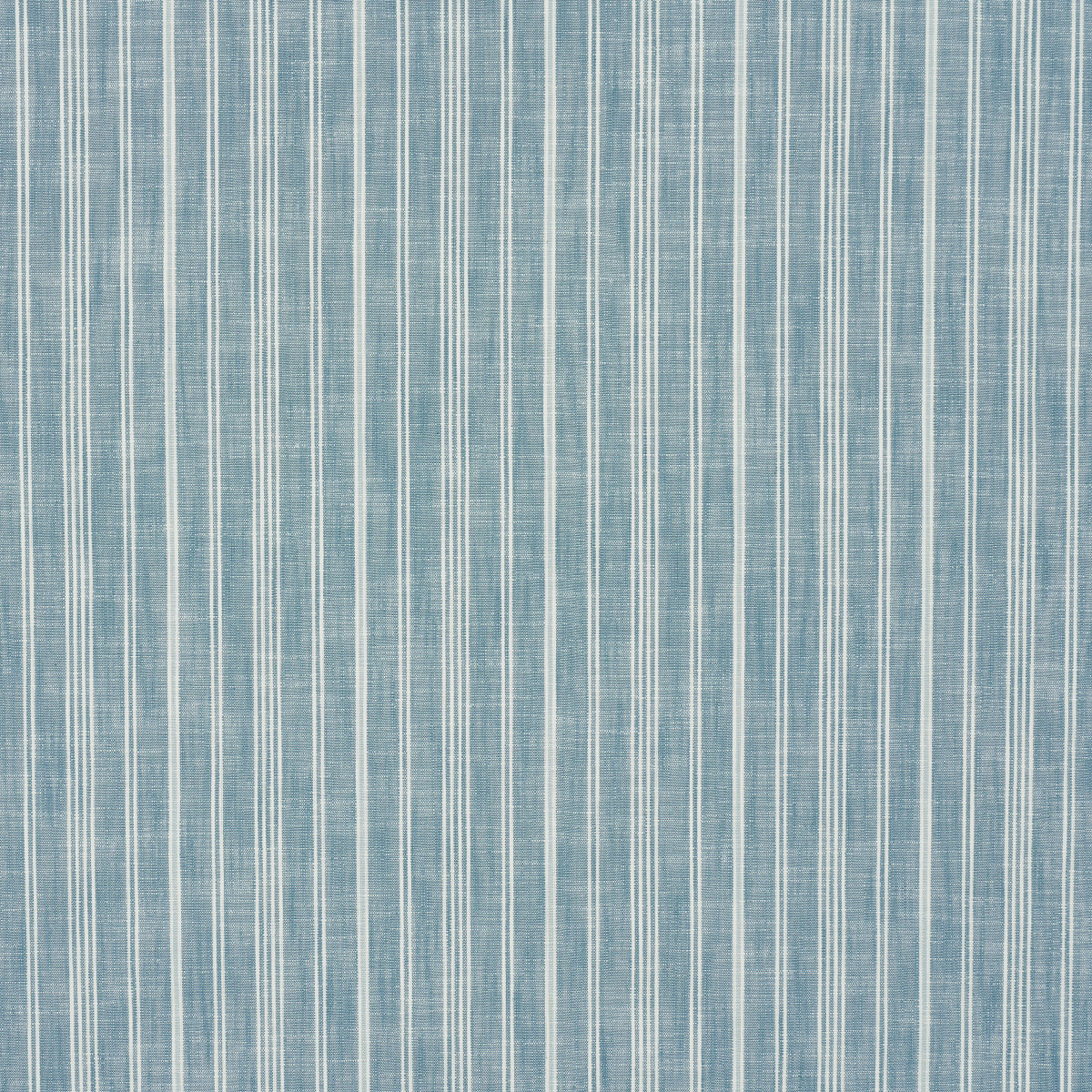 Lucy Stripe fabric in indigo color - pattern number 83713 - by Schumacher in the Mark D. Sikes collection