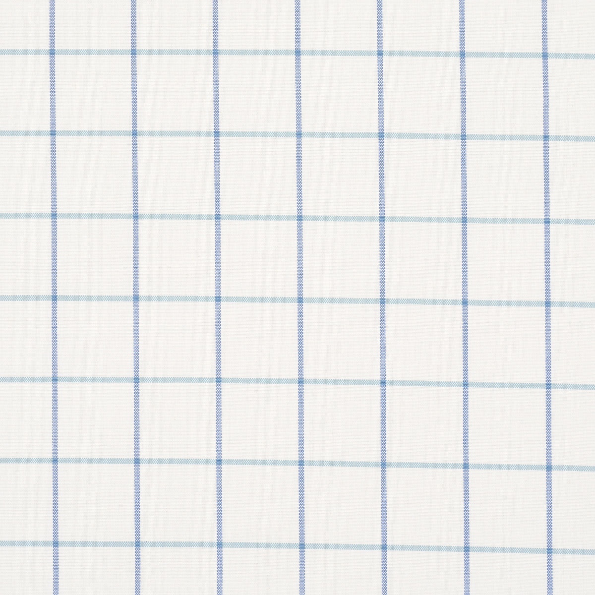 Frannie Windowpane fabric in cobalt color - pattern number 83784 - by Schumacher in the Mark D. Sikes collection