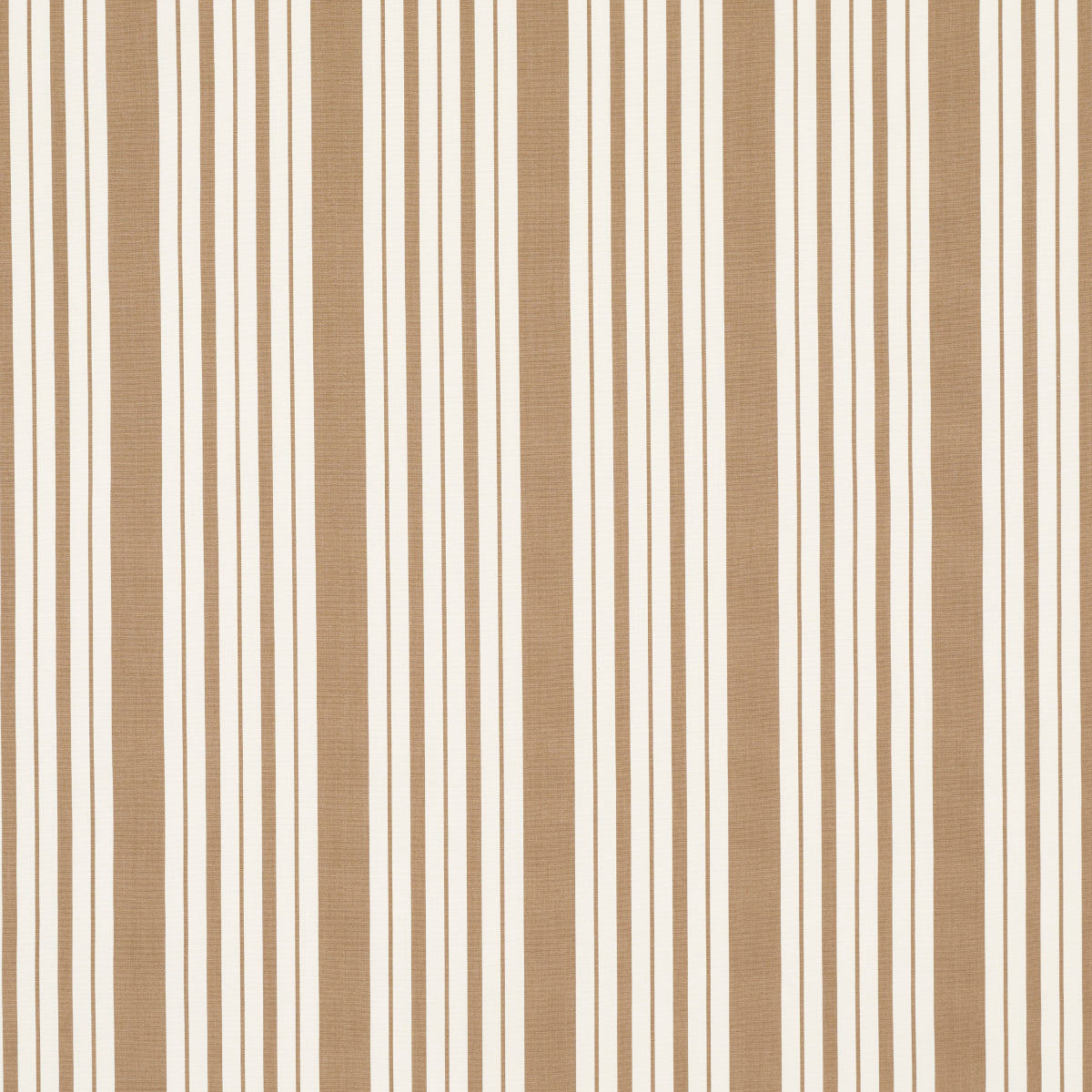 Markie Stripe fabric in neutral color - pattern number 83805 - by Schumacher in the Mark D. Sikes collection