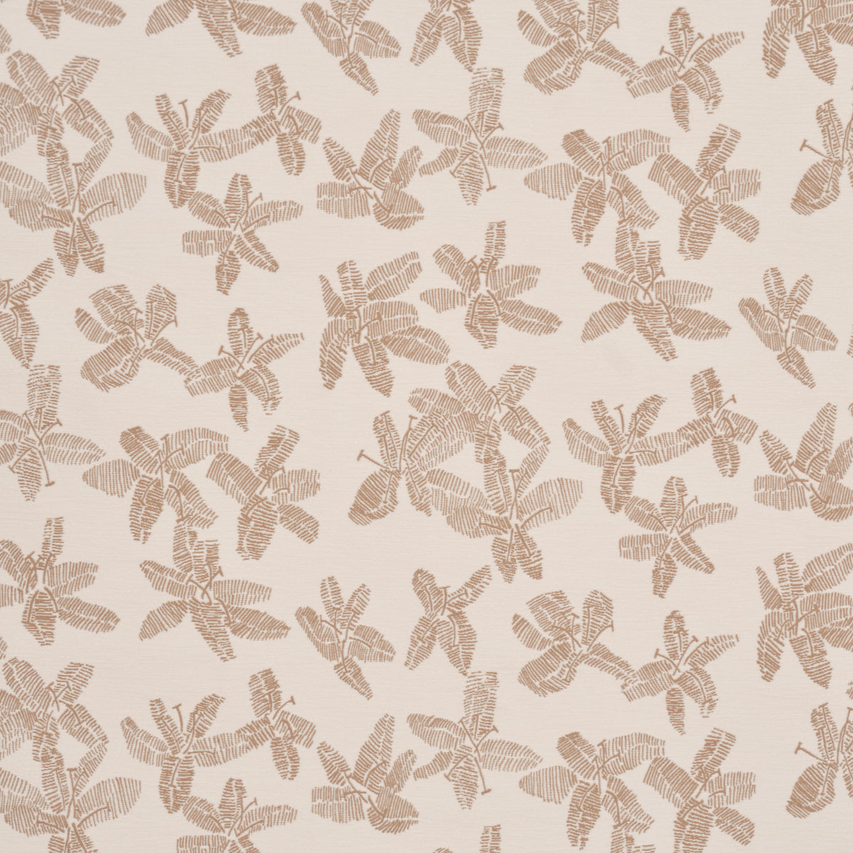 Hibiscus fabric in mistral sand color - pattern number 83813 - by Schumacher in the Atelier Paris collection