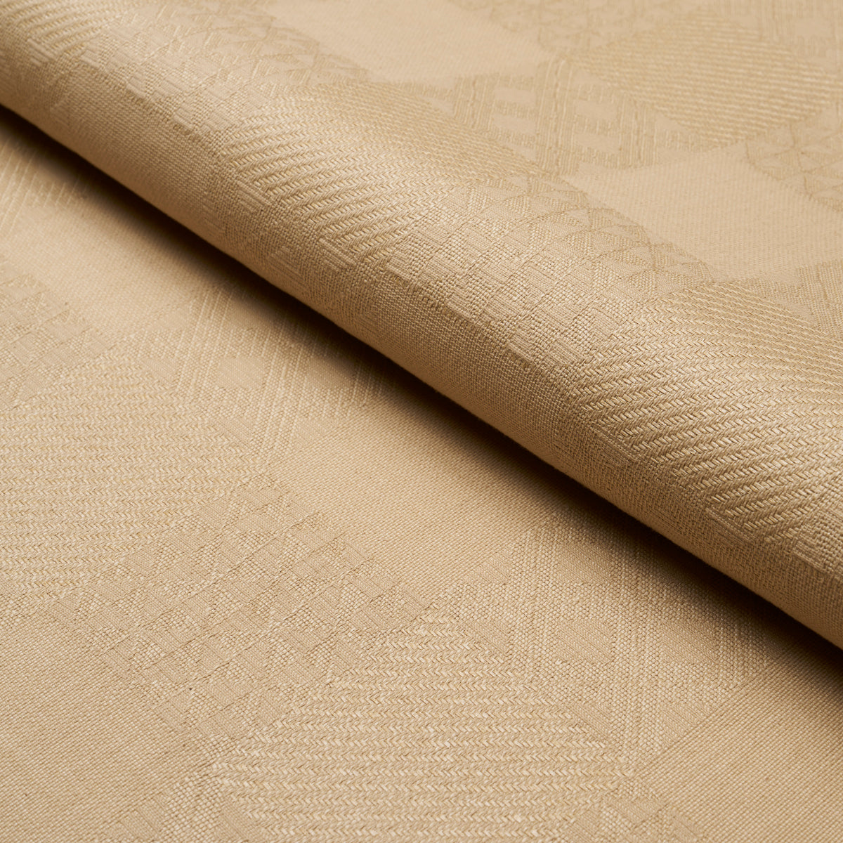Malia fabric in natural color - pattern number 84050 - by Schumacher in the Patterson Flynn collection