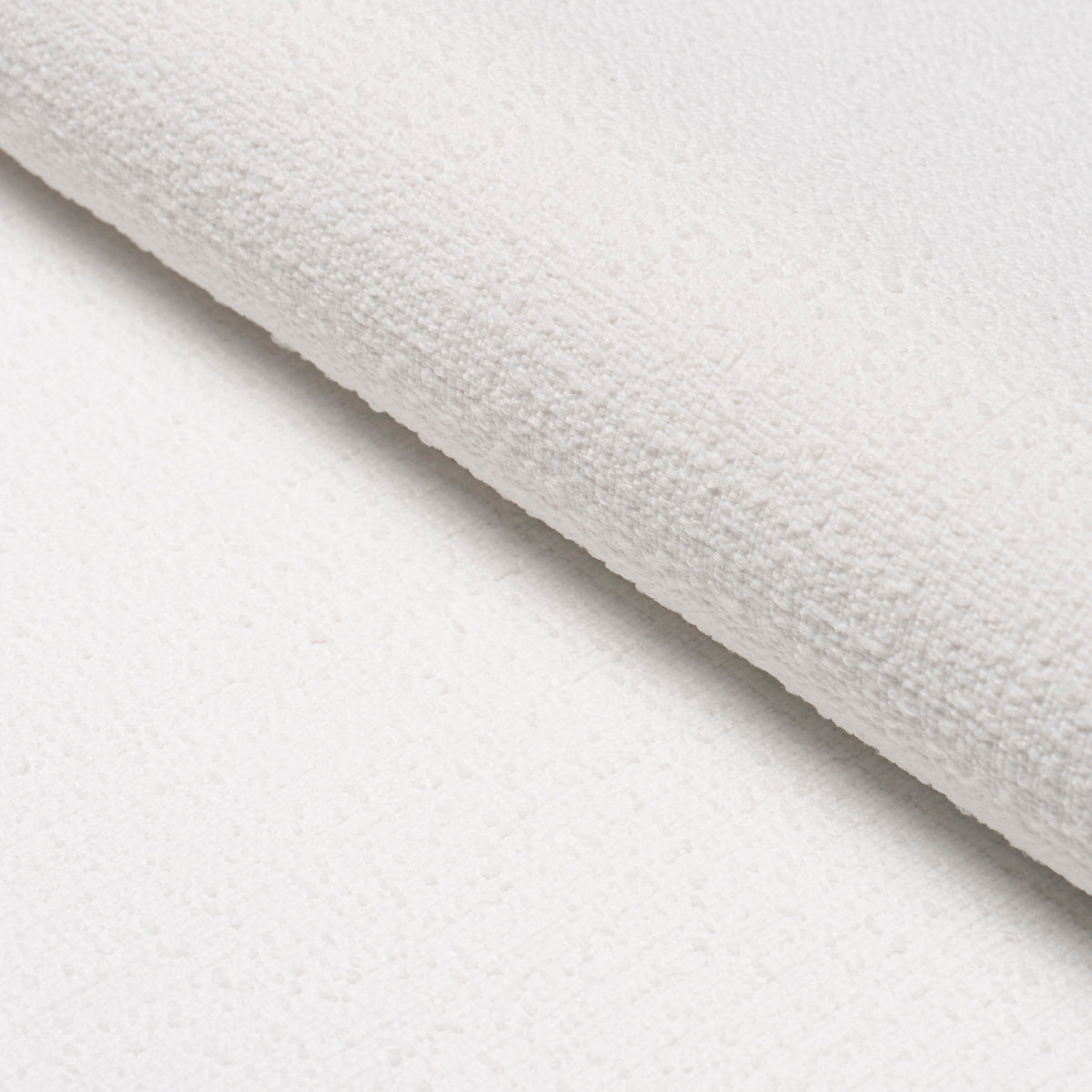 Sadie Indoor Outdoor fabric in white on white color - pattern number 84153 - by Schumacher in the Perfect Basics: Indoor/Outdoor collection
