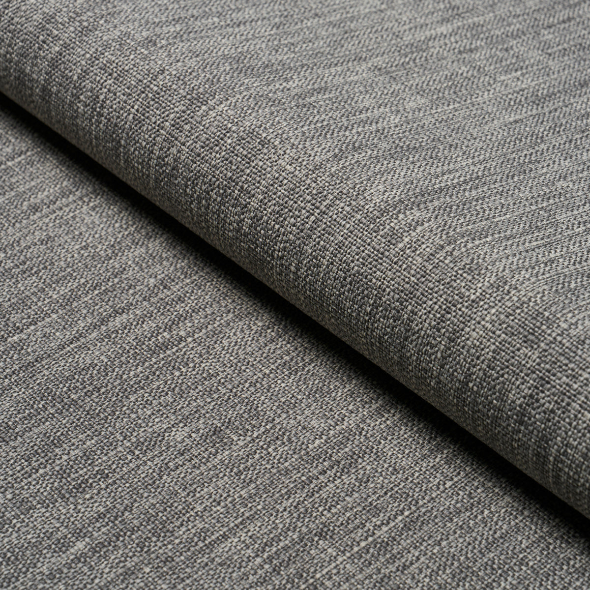 Archie Indoor Outdoor fabric in charcoal color - pattern number 84194 - by Schumacher in the Perfect Basics: Indoor/Outdoor collection