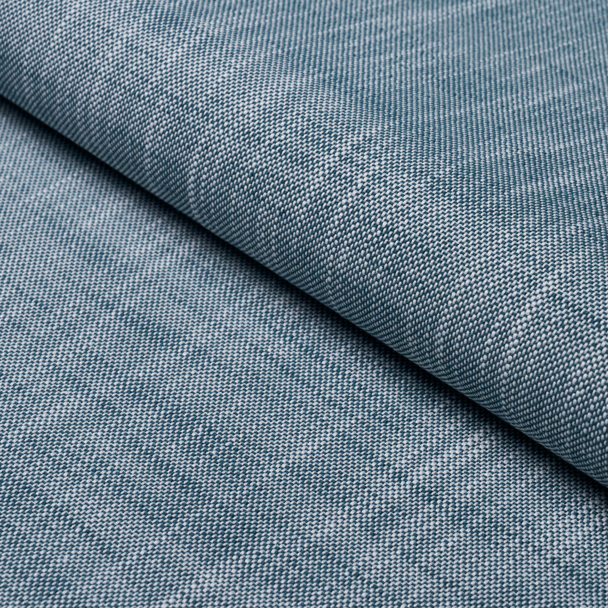 Sasha Indoor Outdoor fabric in navy color - pattern number 84231 - by Schumacher in the Perfect Basics: Indoor/Outdoor collection