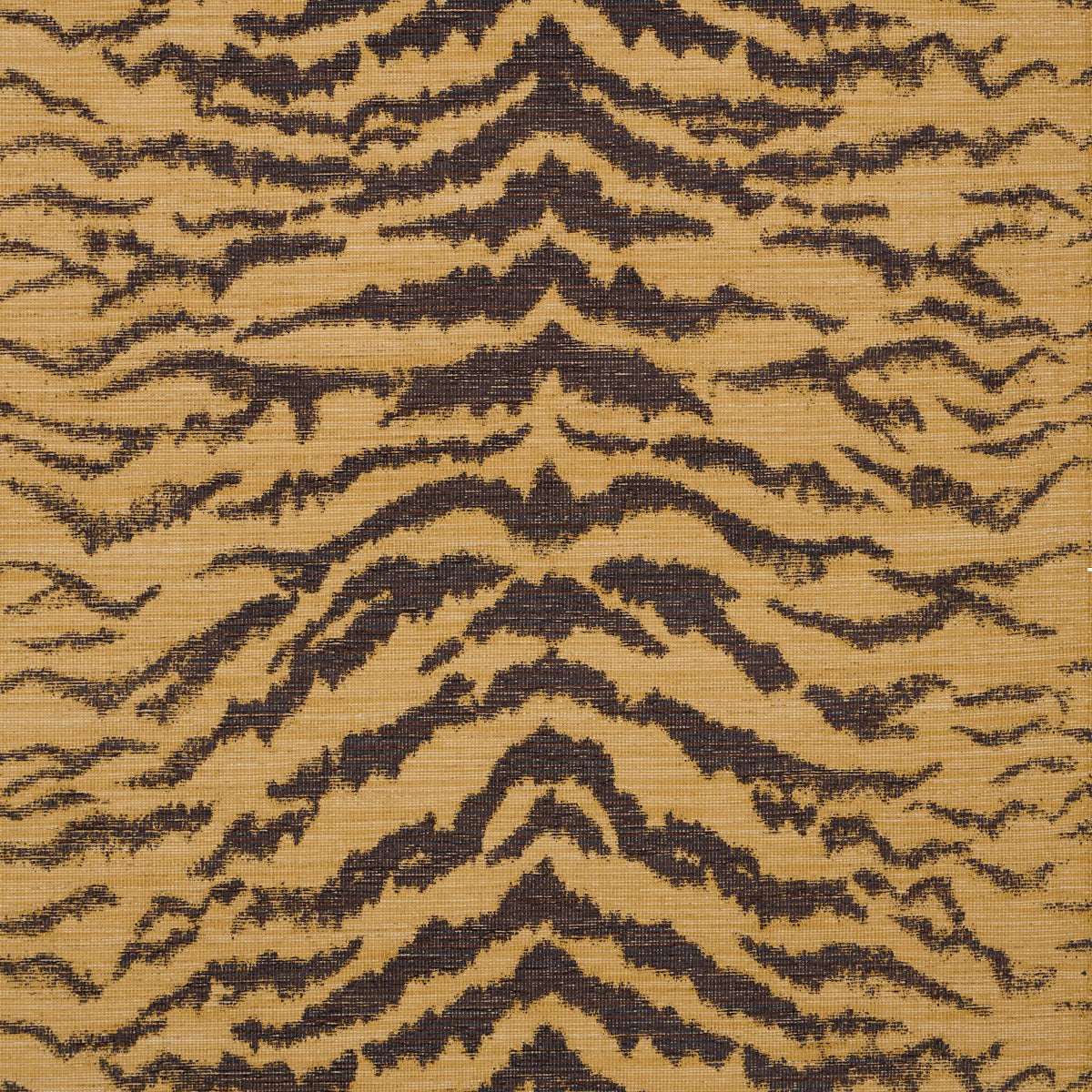 Shivalik Hills Tiger fabric in gold color - pattern number 84650 - by Schumacher in the Orpheum collection