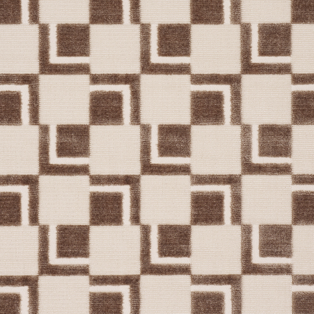 Edison Velvet fabric in champagne color - pattern number 84800 - by Schumacher in the Cut & Patterned Velvets collection