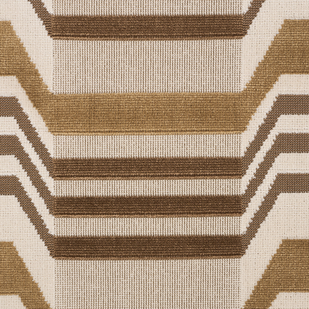 Aldo Velvet fabric in mocha & camel color - pattern number 84811 - by Schumacher in the Cut & Patterned Velvets collection