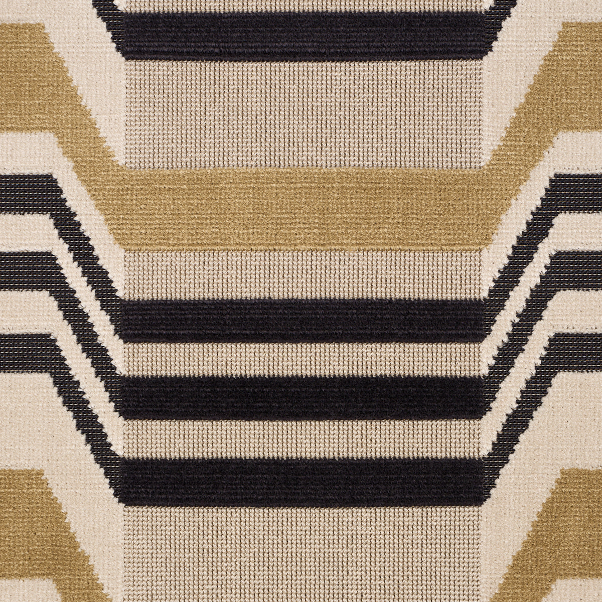 Aldo Velvet fabric in mocha & noir color - pattern number 84812 - by Schumacher in the Cut & Patterned Velvets collection
