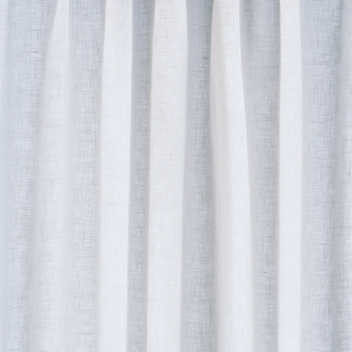 Leslie Stonewashed Sheer fabric in white color - pattern number 84932 - by Schumacher in the Perfect Basics: Linen collection