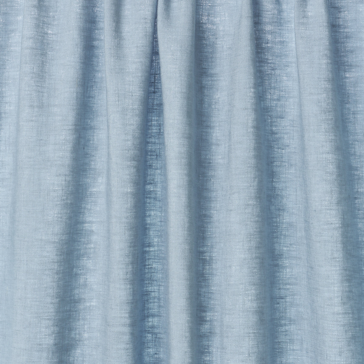 Leslie Stonewashed Sheer fabric in chambray color - pattern number 84933 - by Schumacher in the Perfect Basics: Linen collection