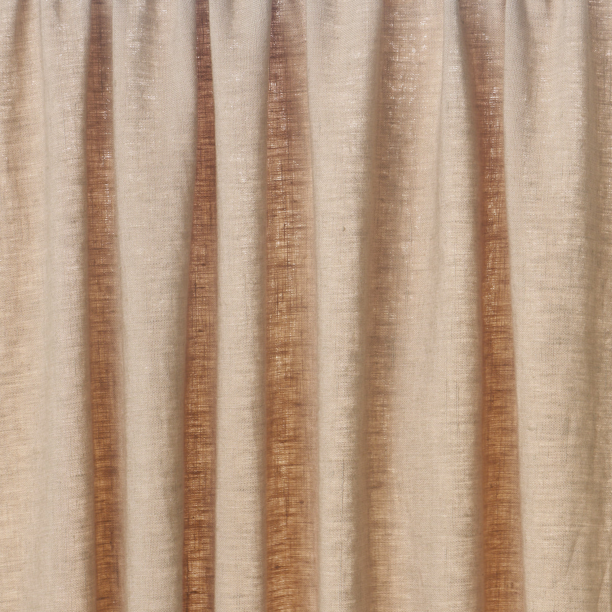Leslie Stonewashed Sheer fabric in natural color - pattern number 84935 - by Schumacher in the Perfect Basics: Linen collection