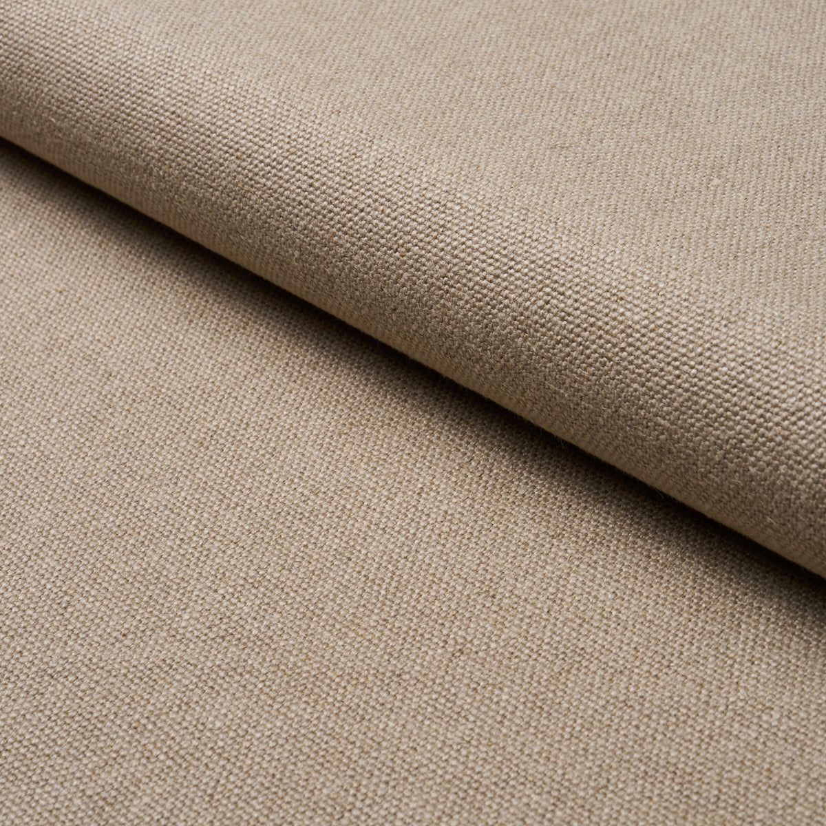 Franc Linen fabric in natural color - pattern number 84942 - by Schumacher in the Perfect Basics: Linen collection