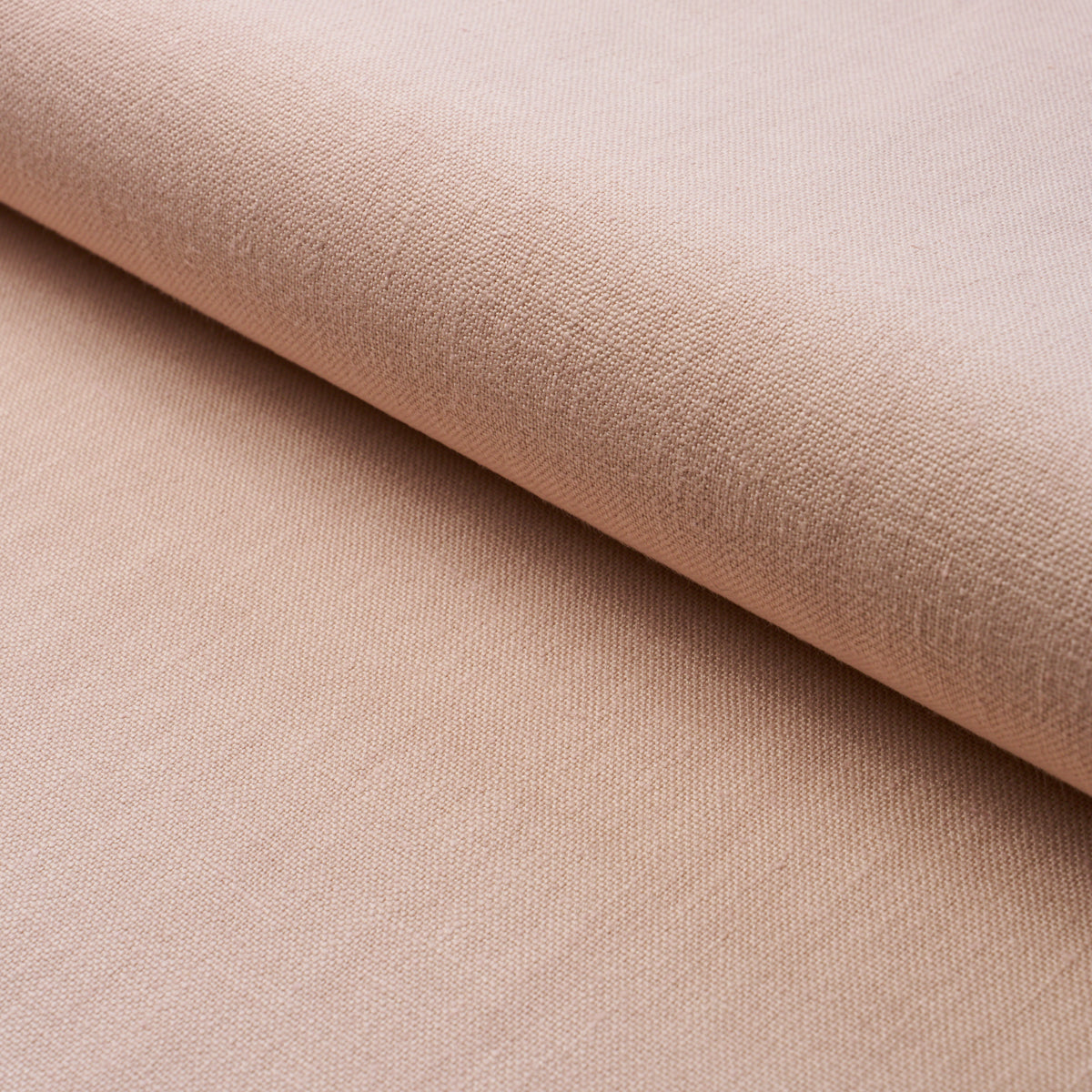 Kai Linen fabric in blush color - pattern number 84952 - by Schumacher in the Perfect Basics: Linen collection