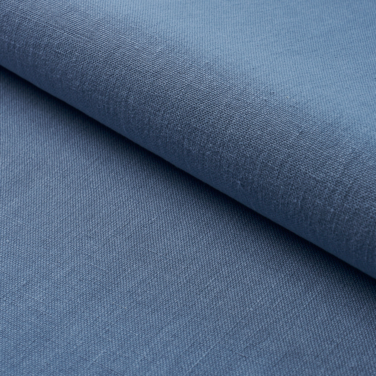 Kai Linen fabric in cadet color - pattern number 84955 - by Schumacher in the Perfect Basics: Linen collection