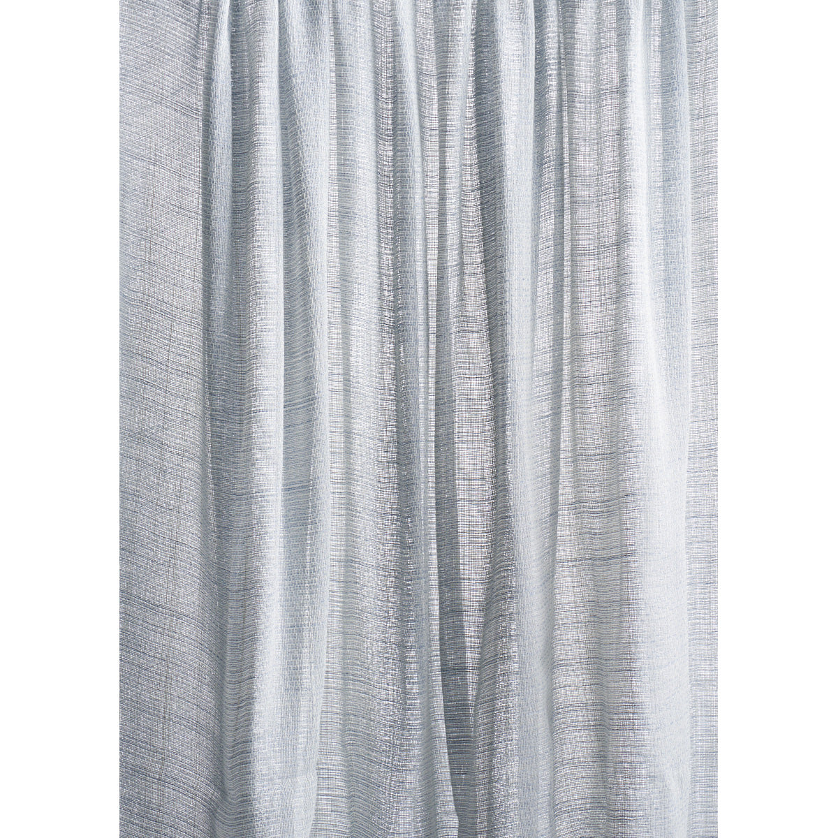 Great Basin Sda Sheer fabric in chambray color - pattern number 85086 - by Schumacher in the Perfect Basics: Sheers & Casements collection