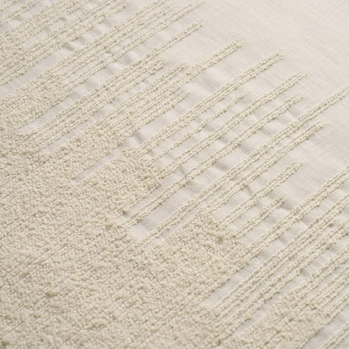 Bonneville Sheer fabric in ivory color - pattern number 85130 - by Schumacher in the Sheers & Casements III collection