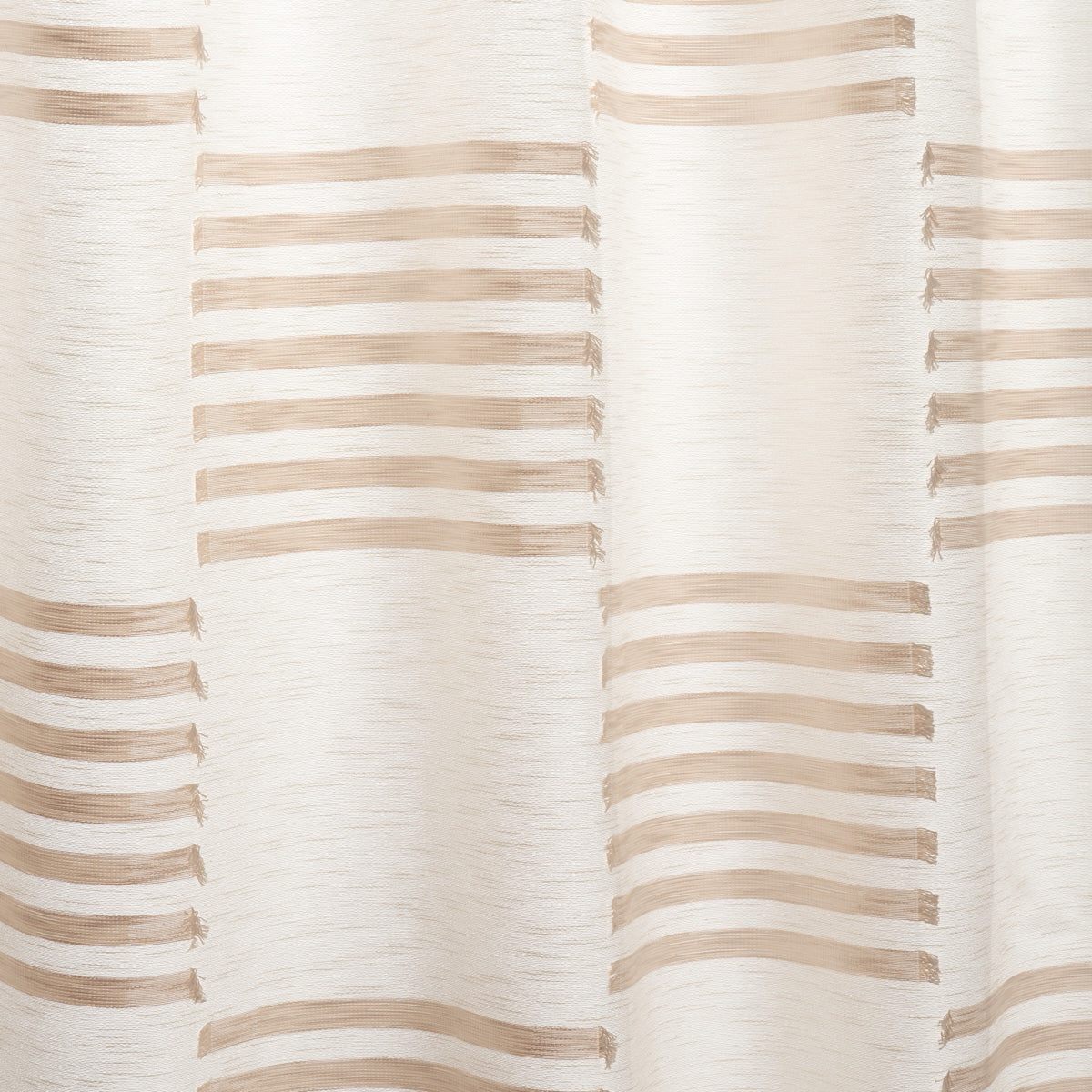 Bryce Sheer fabric in birch color - pattern number 85140 - by Schumacher in the Sheers & Casements III collection